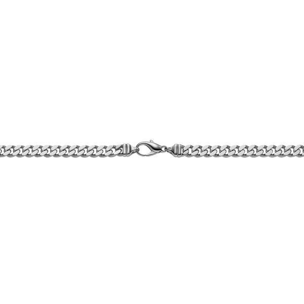 Brogle Selection Essentials curb chain 4-sided diamond 585 6mm