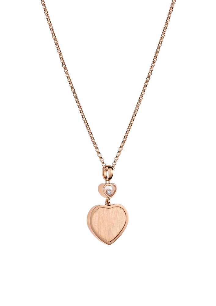 Chopard Happy Hearts Golden Hearts Necklace with Pendant