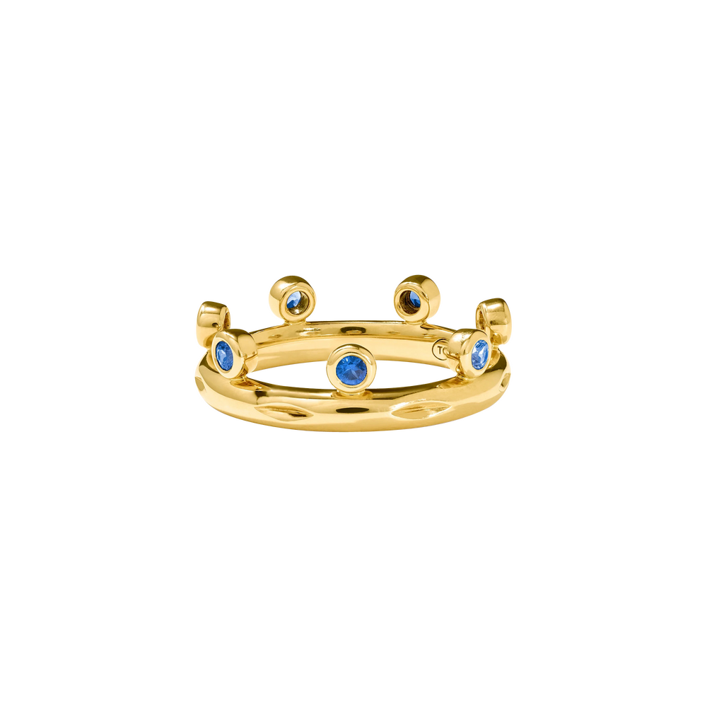 Tamara Comolli Gypsy Crown Brilliant Cut Ocean Ring