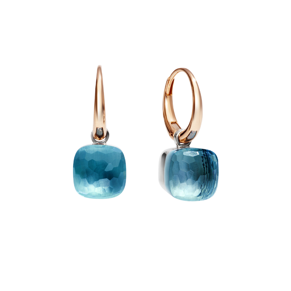Pomellato Nudo blue topaz earrings