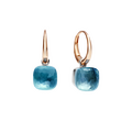 Pomellato Nudo blue topaz earrings