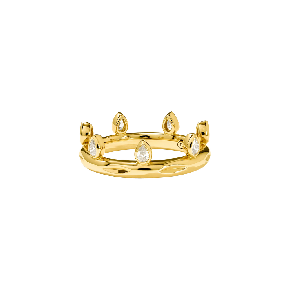 Tamara Comolli Gypsy Crown Drop Cut Classic Ring