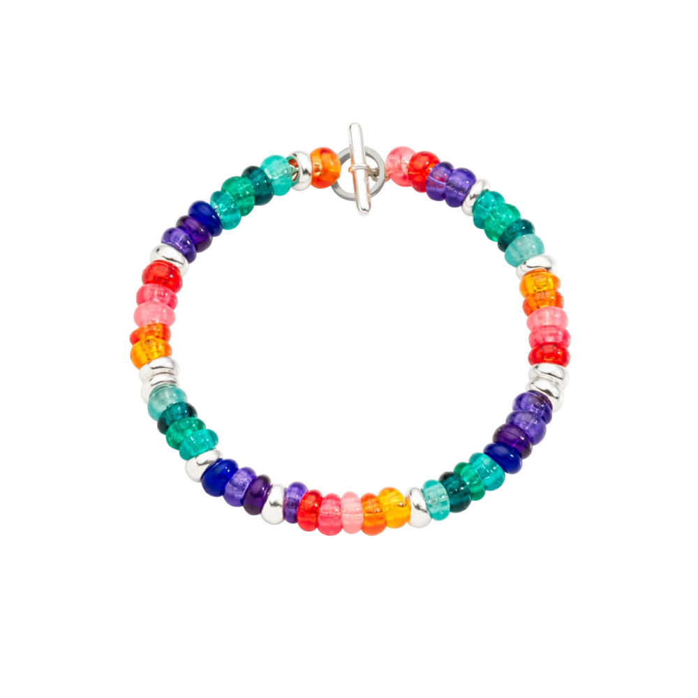 Dodo Rondelle Rainbow Armband