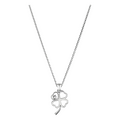 Chopard Happy Diamonds Good Luck Leaf charm necklace with pendant