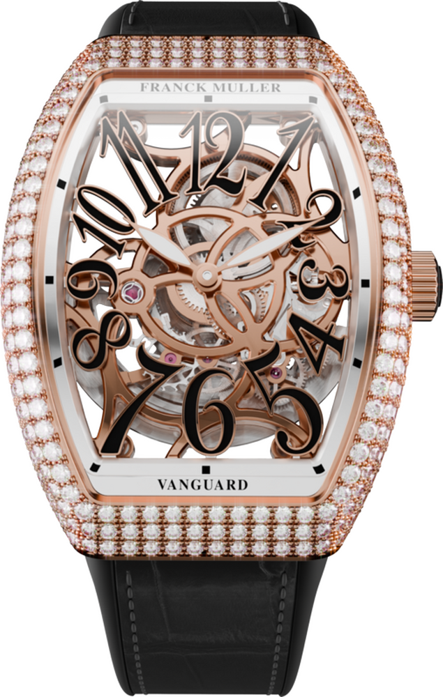 Franck Muller Vanguard Slim Skeleton 46.3 x 35mm