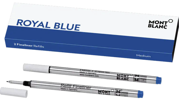Montblanc 2 Fineliner-Minen (M) Royal Blue