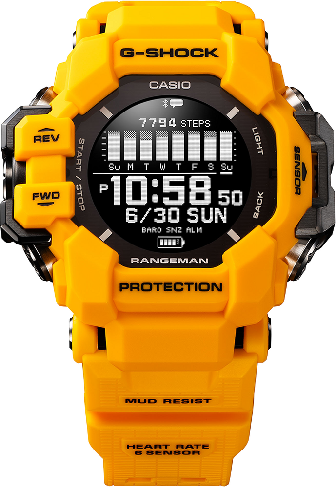 CASIO G-SHOCK Rangeman Smartwatch 53mm