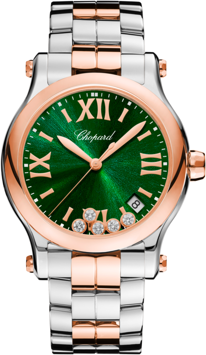 注目ショップ・ブランドのギフト Medium Sport Happy Chopard Quartz 278582-6006 | 36mm 小物