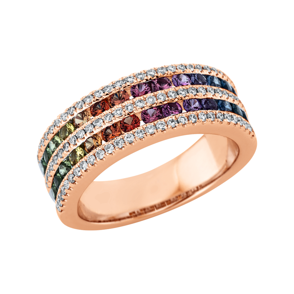 Brogle Selection Rainbow Ring