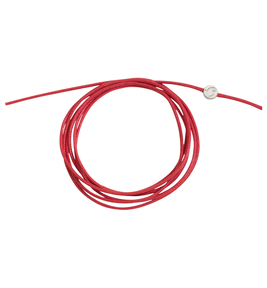 Dodo thin red cotton cord