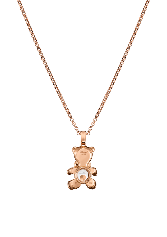 Chopard Happy Diamonds Teddybär Halskette