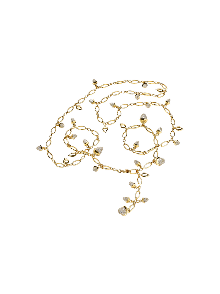 Tamara Comolli long MIKADO necklace with pendant