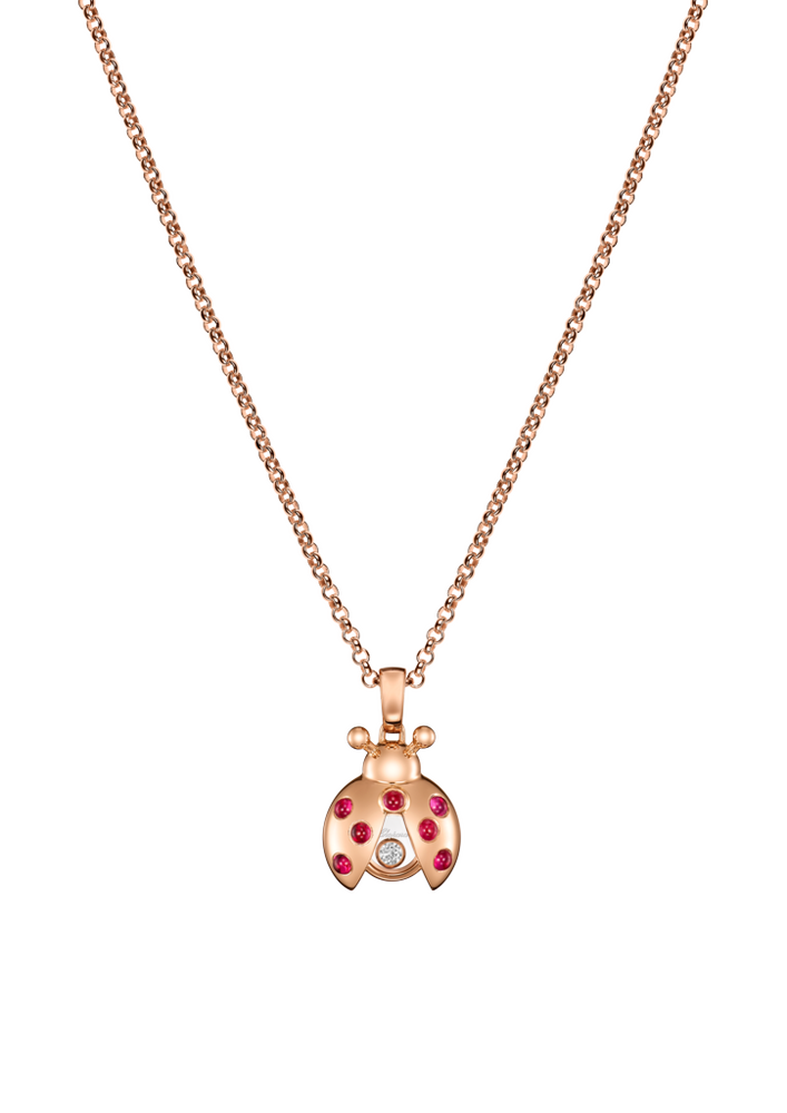 Chopard Happy Diamonds ladybug necklace