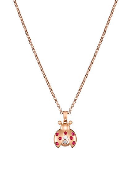 Chopard Happy Diamonds ladybug necklace