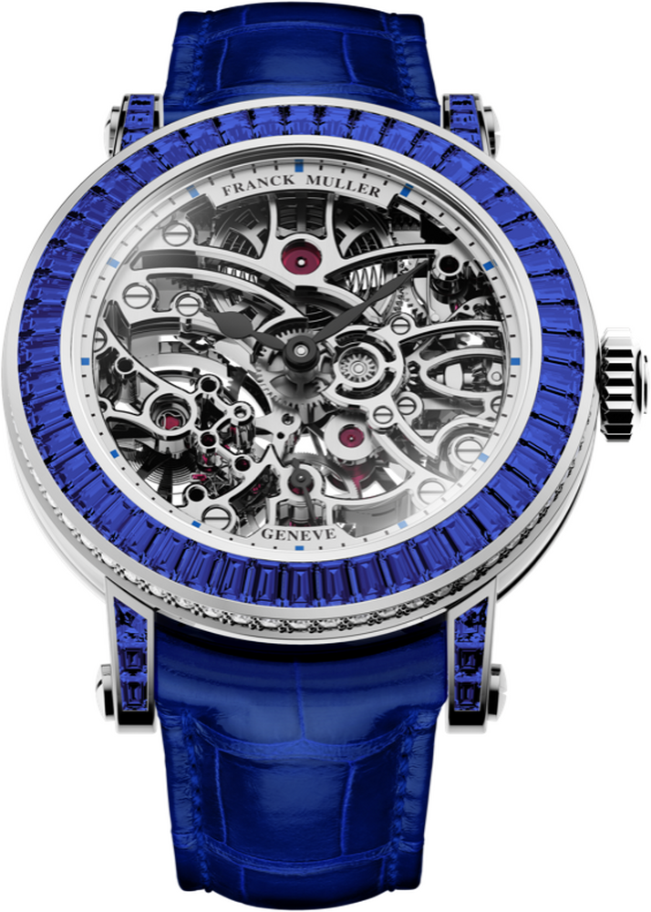 Franck Muller Round Skeleton Baguette 30,5 x 36,5mm