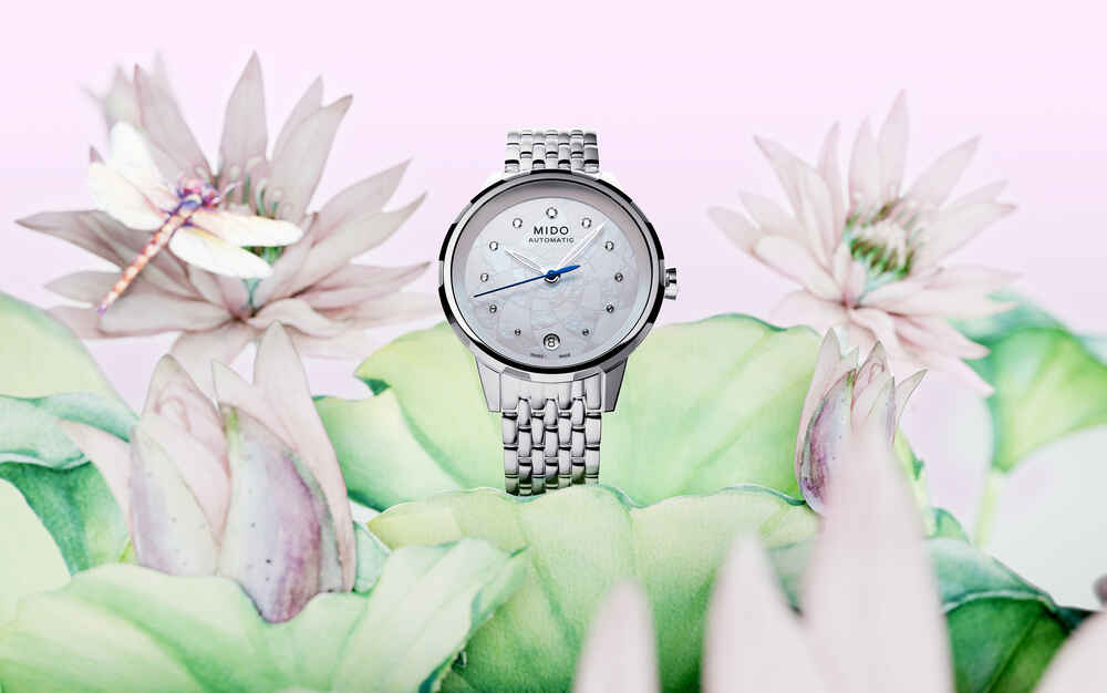 Mido Rainflower 34mm