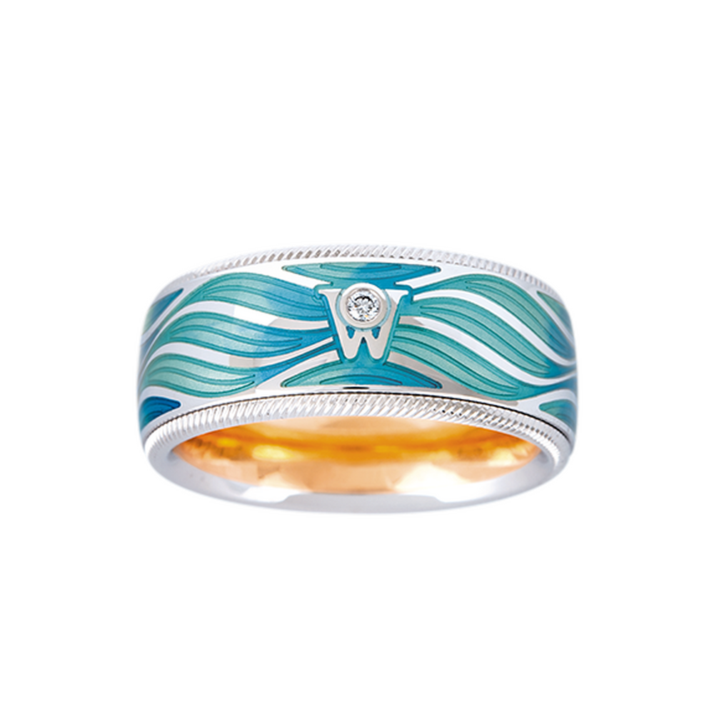 Wellendorff WAVE CHARM ring