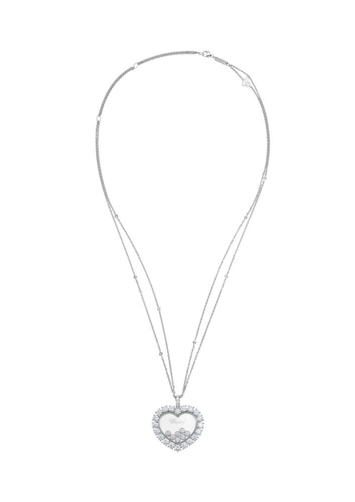 Chopard Happy Diamonds Icons Heart Joaillerie Halskette mit Anhänger