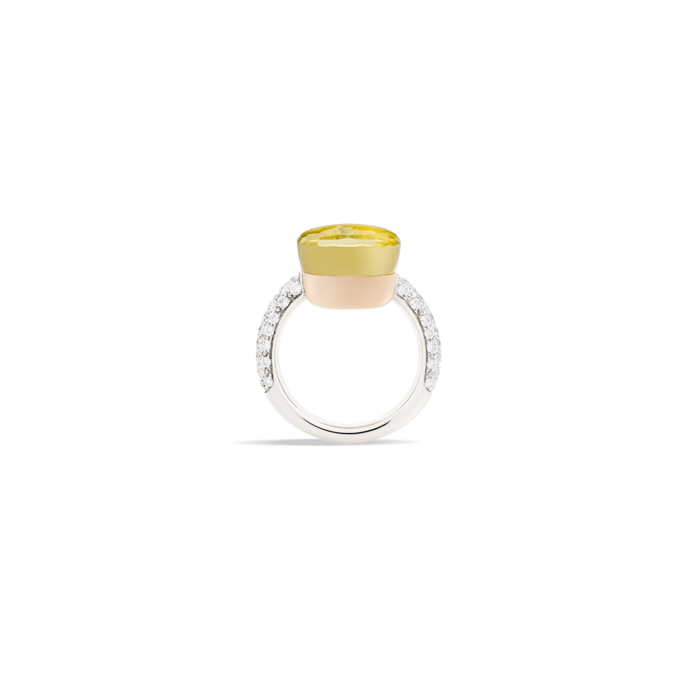Pomellato Nudo Maxi Lemon Quartz Ring