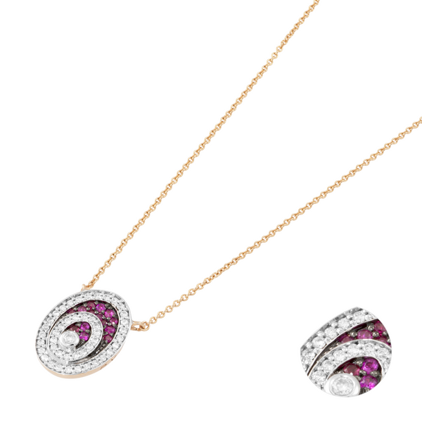 Ponte Vecchio Gioielli Saturno necklace with pendant