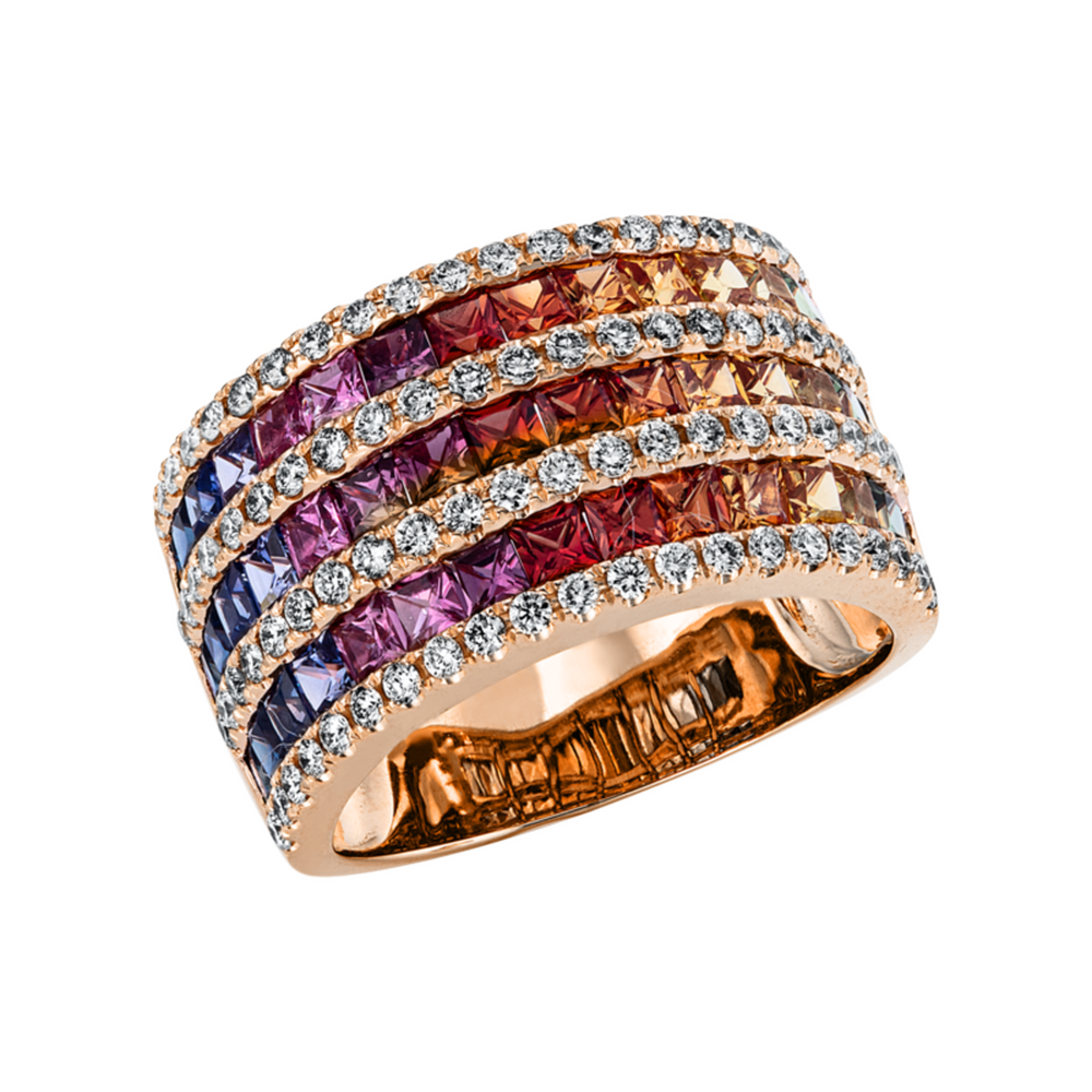 Brogle Selection Rainbow Ring