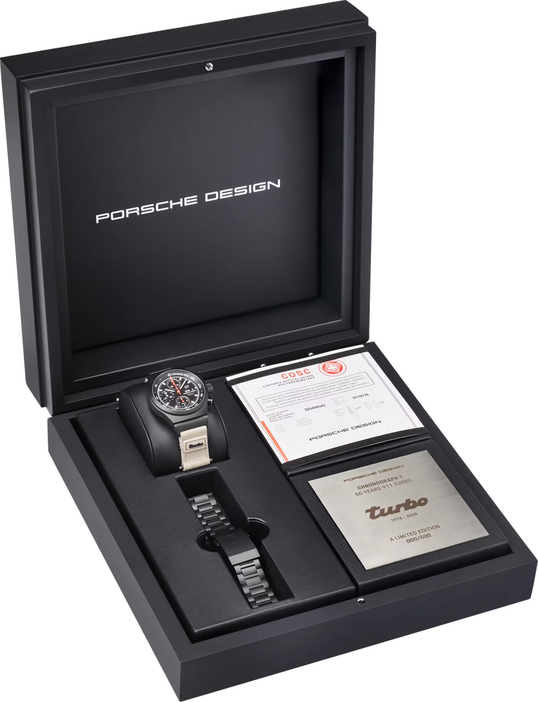 Porsche Design Chronograph 1 - 50 Jahre 911 Turbo Edition 40mm