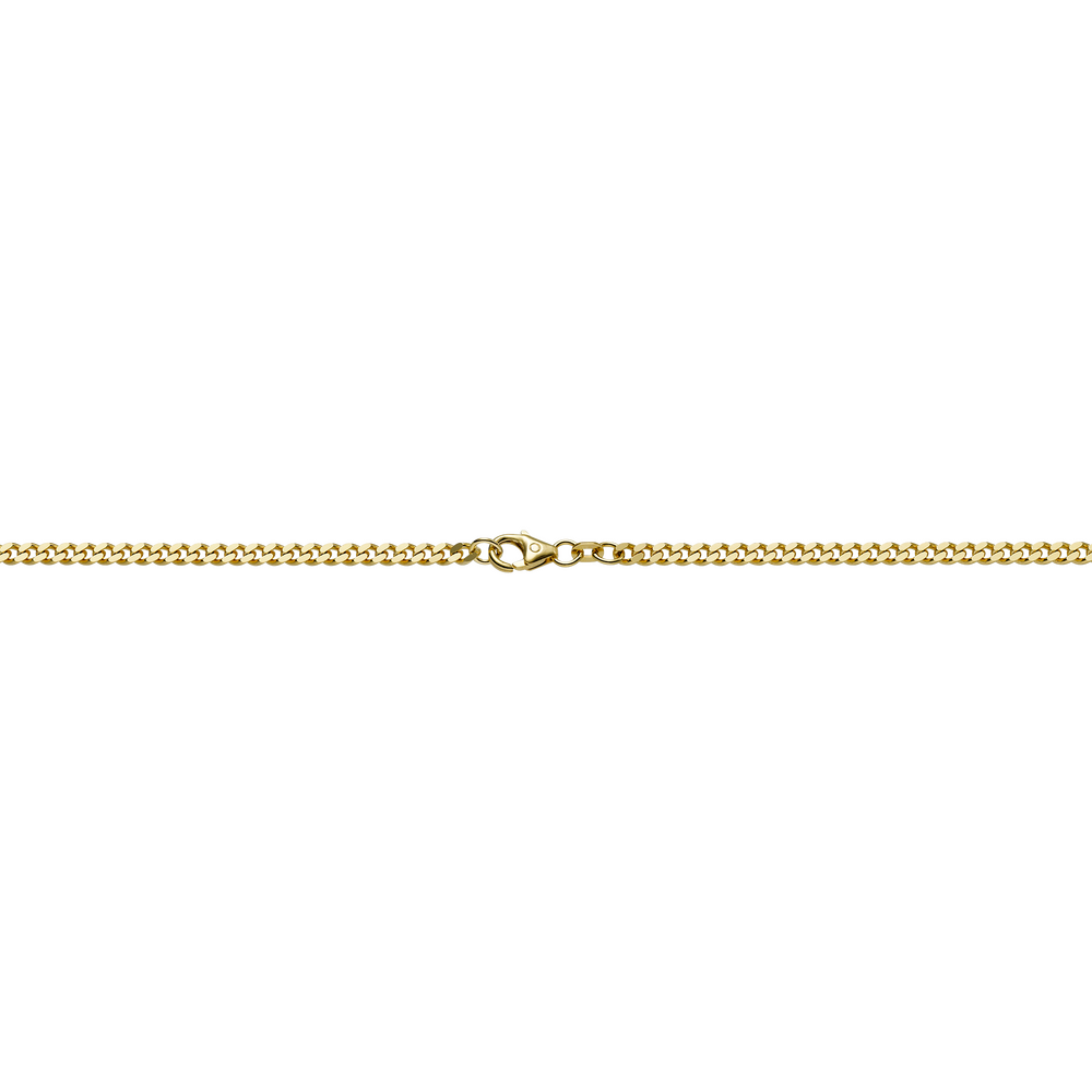 Brogle Selection Essentials curb bracelet 2-sided diamond 585 3mm