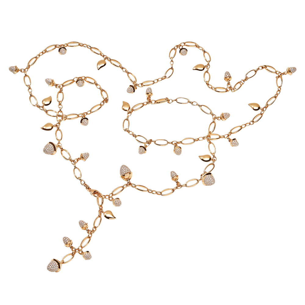 Tamara Comolli long MIKADO necklace with pendant