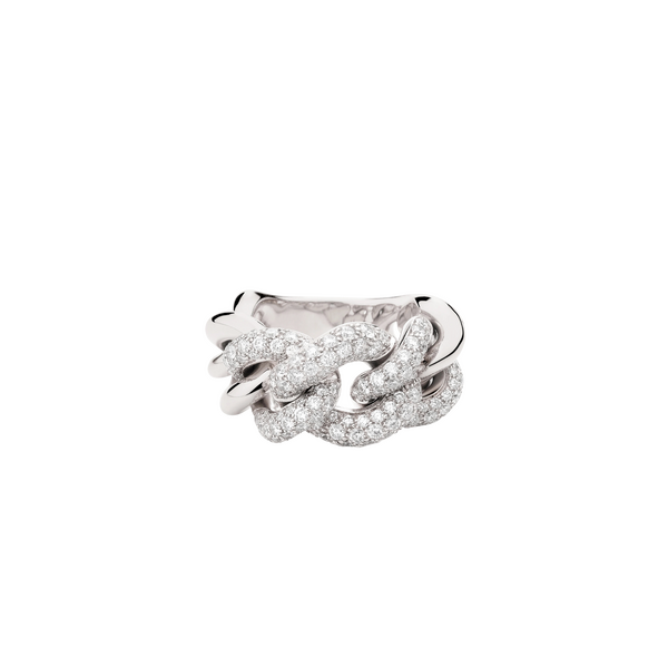 PAC3011 O2WHR DB000 020 Pomellato catene ring large white gold 18kt diamond ac953a8d398becc67