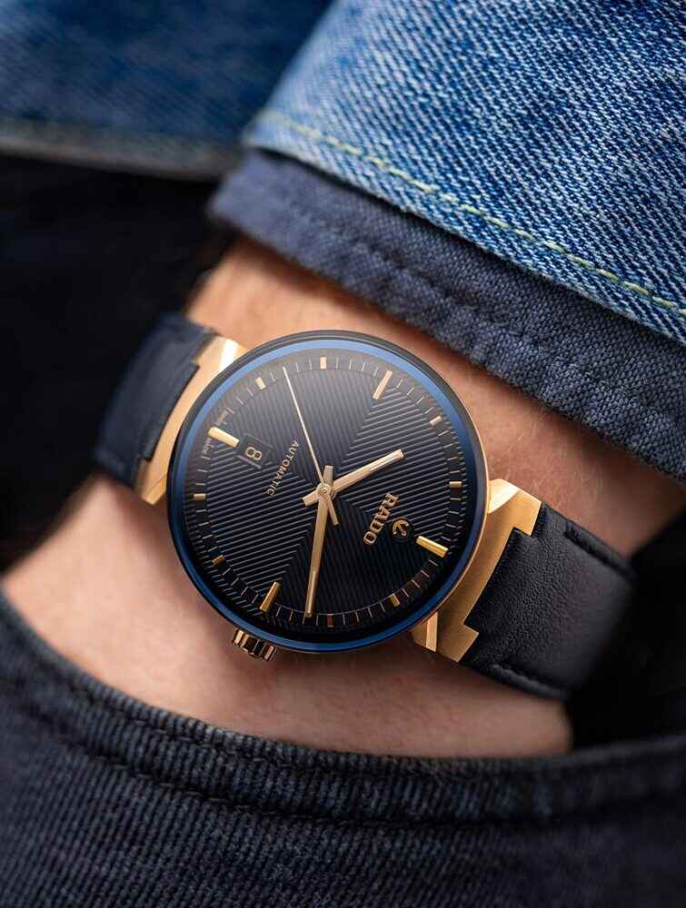 hs m rado florence blue