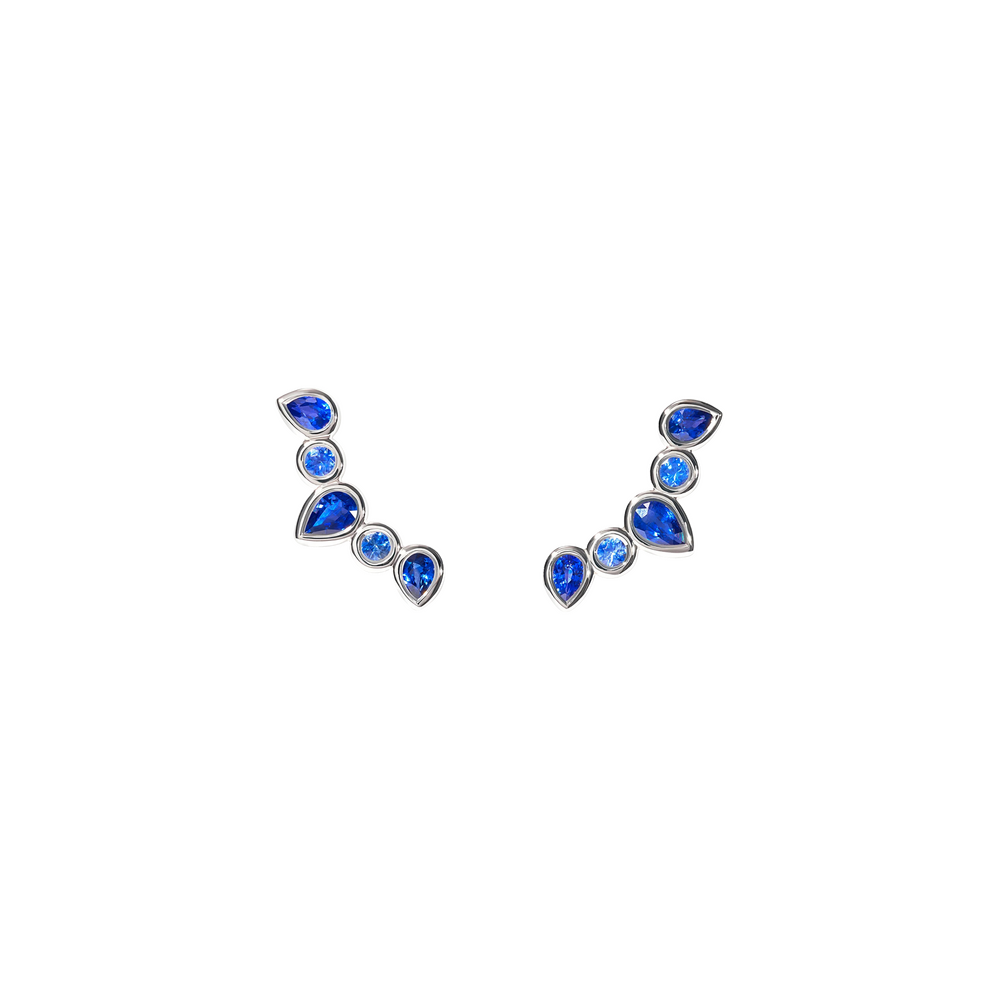 Tamara Comolli GYPSY Crawler Ocean Earrings