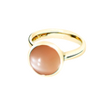 Tamara Comolli Bouton Brown Moonstone L Ring