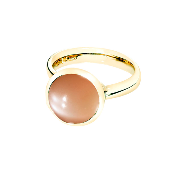 Tamara Comolli Bouton brauner Mondstein L Ring