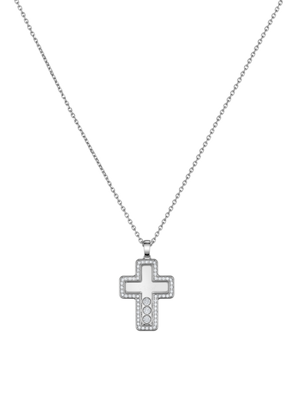 Chopard Happy Diamonds Cross Halskette mit Anhänger