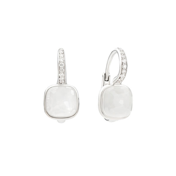 Pomellato Nudo quartz earrings