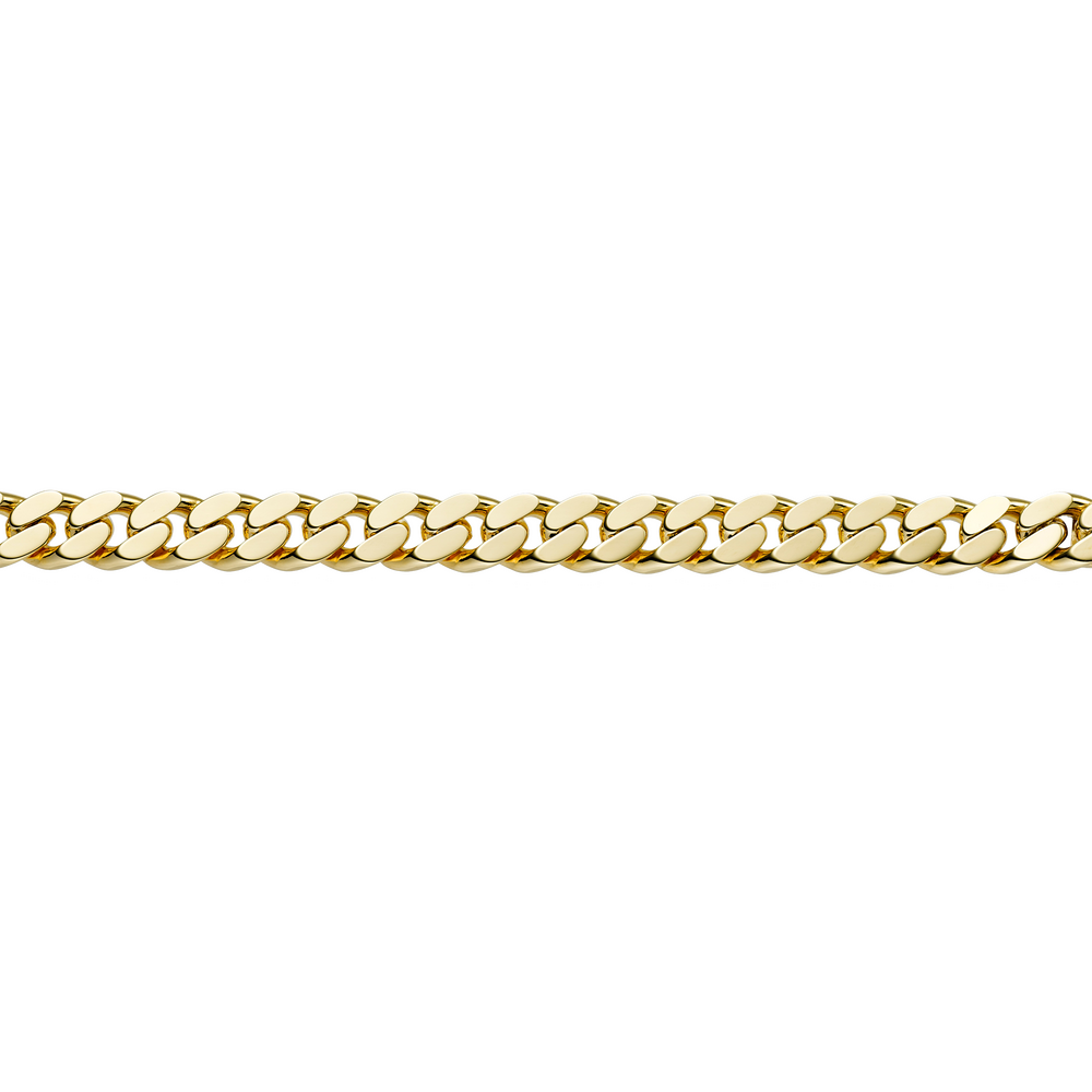 Brogle Selection Essentials curb bracelet 2-sided diamond 585 10mm