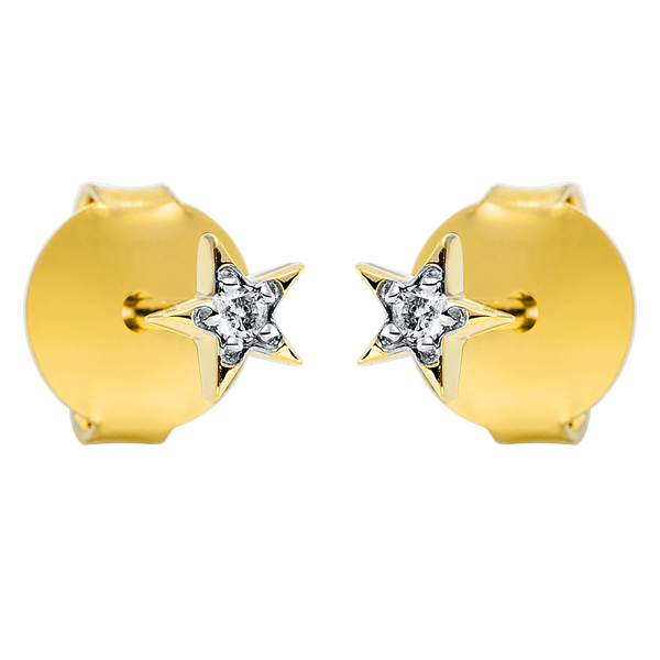 Brogle Selection Spirit star stud earrings