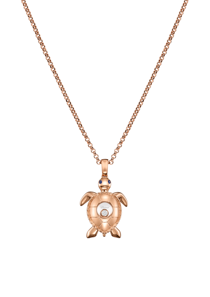 Chopard Happy Diamonds tortoise necklace