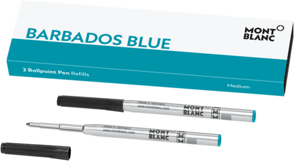 Montblanc 2 Barbados Blue (M) Kugelschreiberminen