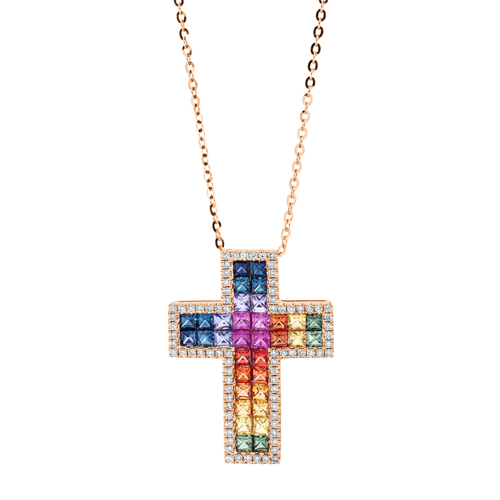 Brogle Selection Rainbow necklace