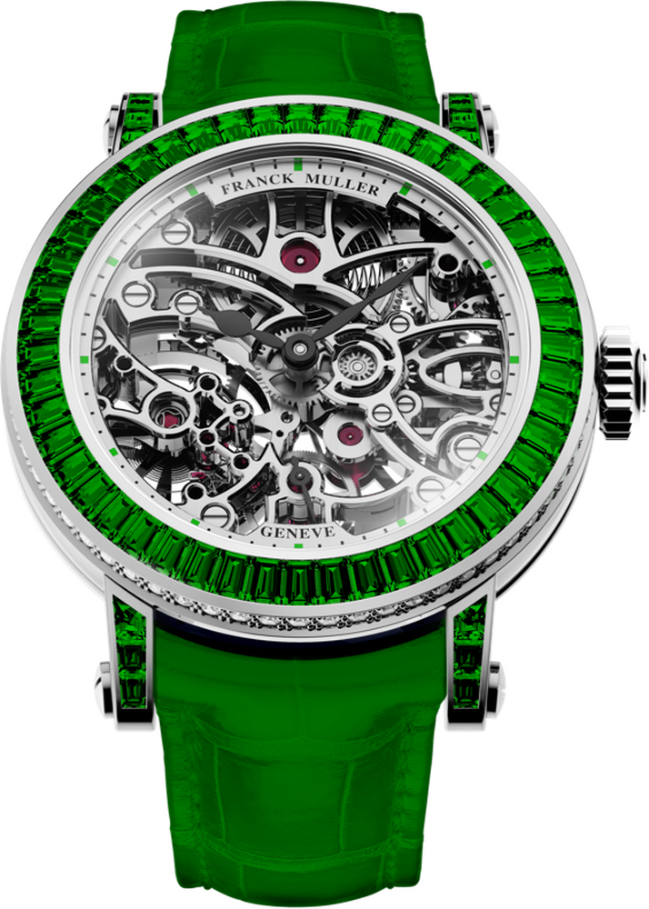 Franck Muller Round Skeleton Baguette 30,5 x 36,5mm