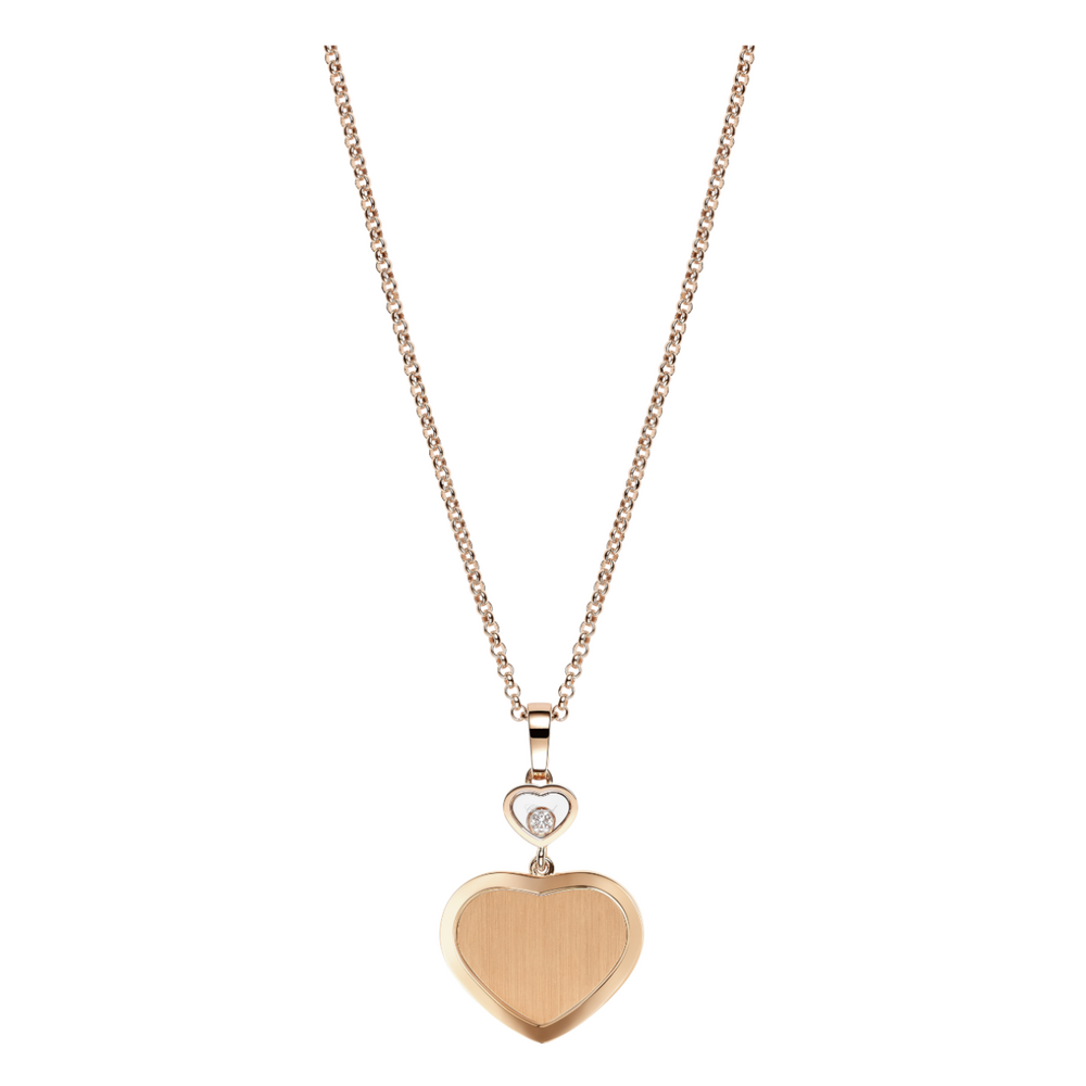 Chopard Happy Hearts Golden Hearts Necklace...