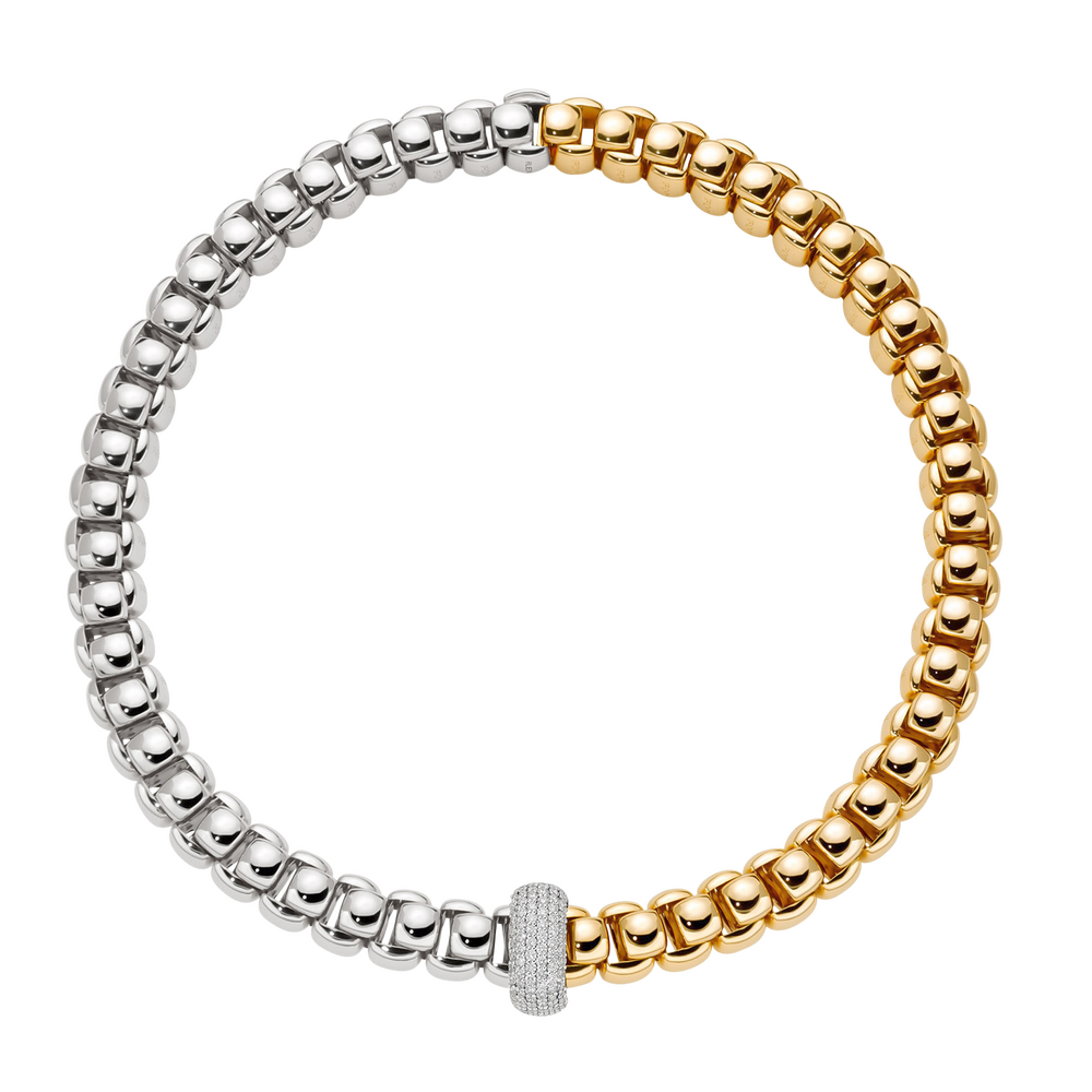 White, yellow gold