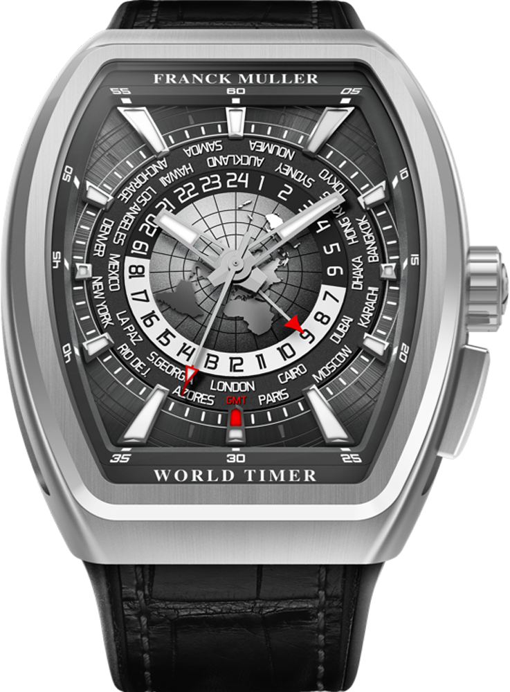 Franck Muller Vanguard World Timer 53,7 x 44mm
