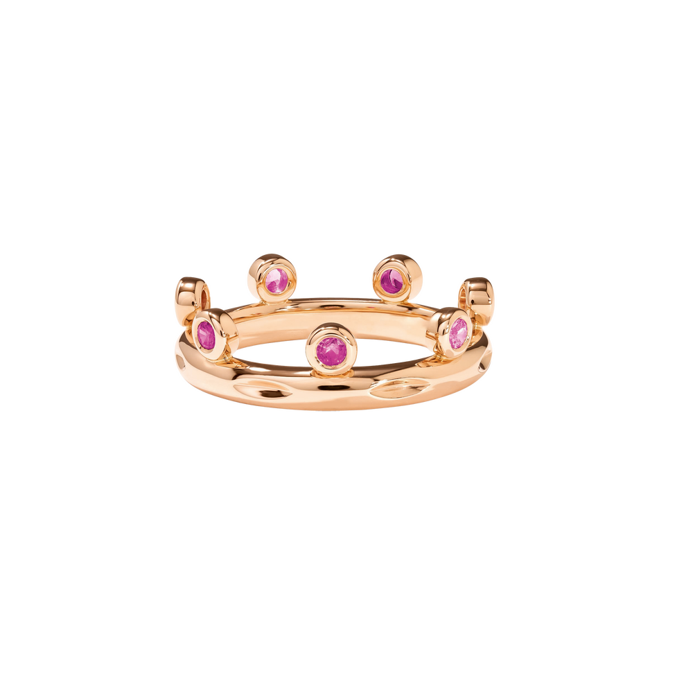 Tamara Comolli Gypsy Crown Brillant Cut Blush Ring