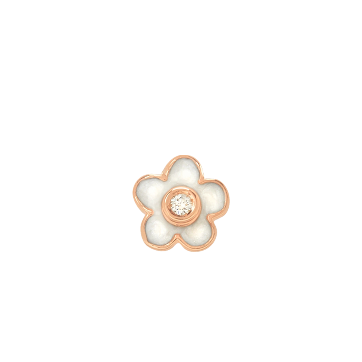 Dodo Blume, einzelner Ohrstecker