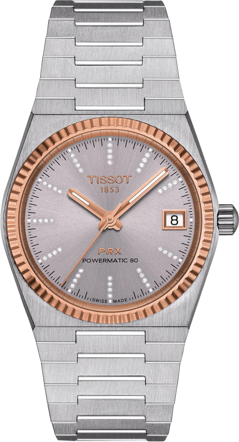Tissot PRX Powermatic 80 Steel & 18K Gold 35mm