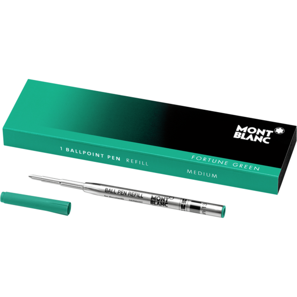 Montblanc 1 rollerball refill (M) Fortune Green rollerball refills