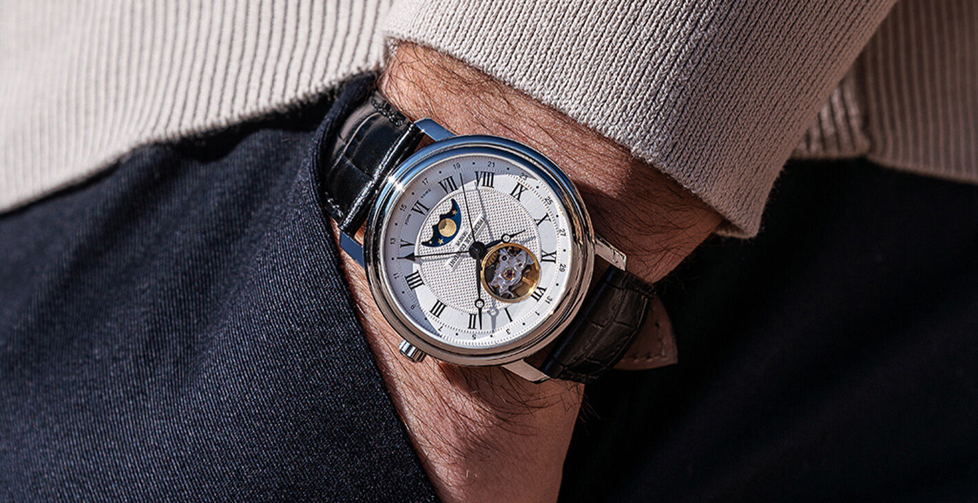 STL frederique constant classic heart beat mondphase