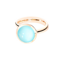 Tamara Comolli Bouton Aqua-Chalcedon Ring